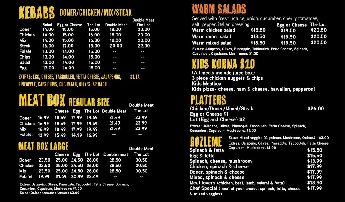Menu Lads Kebab & Pizza Halls Head-1